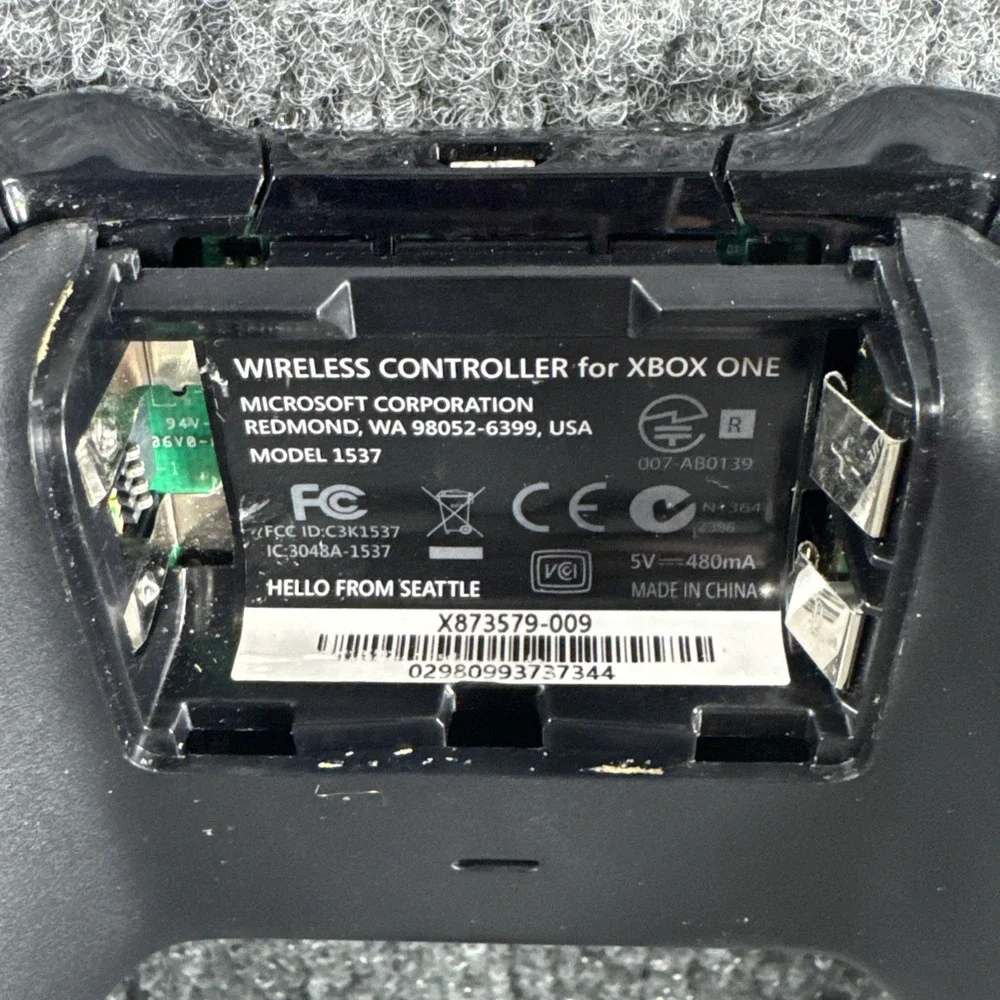 Microsoft Xbox One Wireless Controller‎ Black 1537
